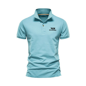 เสื้อโปโลสีตามสั่ง เสื้อโปโลผู้ชายไซส์ใหญ่ เสื้อโปโลคุณภาพสูงสำหรับผู้ชาย - Product Image 1