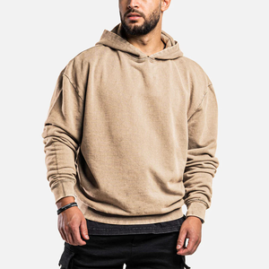Sudaderas con Capucha de Talla Grande para Hombre, Estilo Casual, Moda Urbana, 100% Algodón, Bordadas, Invierno, Logotipo Personalizado, Hechas en Pakistán - Product Image 1