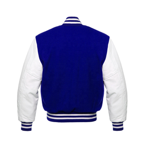 Custom Men's College <b>Varsity</b> <b>Jacket</b> High Quality 100% Wool Street Style Baseball Embroidery with Chenille Letter Pattern Patches - Product Image 2