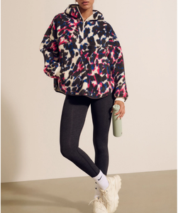 เสื้อมีฮู้ดสวมหัวทรงโอเวอร์ไซส์สำหรับผู้หญิงเสื้อมีฮู้ดทรงโอเวอร์ไซส์พลัสไซส์ทันสมัยใส่สบาย - Product Image 1