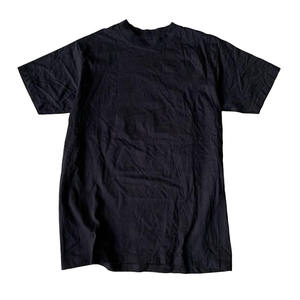 Bangladesh vêtements homme décontracté uni basique à manches courtes col rond solide bleu t-shirt coton mélangé personnaliser conception vierge t-shirts - Product Image 3