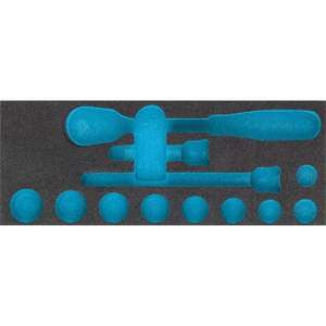 Inserto de Espuma Suave de 2 Componentes Hazet para Cajas de Herramientas 163-454 - Product Image 1