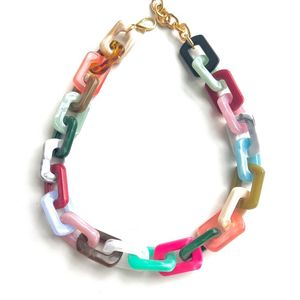 BIJOUX LA MEILLEURE QUALITÉ CHAÎNE EN RÉSINE MAILLONS DISPONIBLES TOUTES LES TAILLES et toutes les couleurs la chaîne en résine Prix de commercialisation - Product Image 3