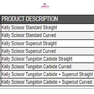 กรรไกรผ่าตัดแบบใช้มือ ยี่ห้อ JIMED SURGICAL รุ่น Kelly ขนาด 16 ซม. คุณภาพพรีเมียม |   เครื่องมือผ่าตัดแบบใช้ซ้ำได้ ผลิตจากสแตนเลสสตีล ทนทาน ได้รับการรับรองมาตรฐาน CE ระดับ II - Product Image 2