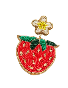 Último elegante pendiente colgante de mariposa bordado con cuentas hecho a mano con joyería de declaración multicolor, ligera y caprichosa - Product Image 5