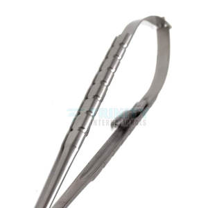 Portaagujas Castroviejo de Primera Calidad, 140 mm, Punta Recta, Pinzas de Microsutura para Uso Quirúrgico - Product Image 5