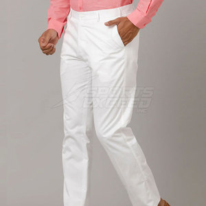 Pantalón Casual de Cintura Media, Recto, 100% Algodón, de Alta Calidad, el Más Vendido, para Uso Adulto, Hecho a Medida - Product Image 2