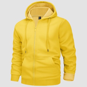 Custom Streetwear <b>Zip</b> <b>up</b> <b>Cropped</b> Hoodie Men High Quality Oversized Two Piece Sweatpants and Hoodie Set Men Tracksuits - Product Image 5