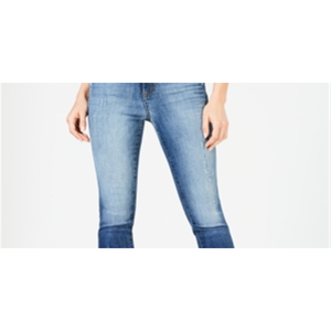 Jeans da Donna Kut From the Kloth Modello Meghan a Vita Alta e Gamba Affusolata, Taglia 12, in Denim di Cotone Traspirante, Stile Semplice e alla Moda, Colore Blu - Product Image 2