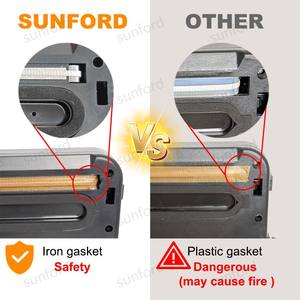 Sellador automático de alimentos al vacío Envasado al vacío Selladora De <span class=keywords><strong>Bolsas</strong></span> Cocina Máquina selladora de alimentos al vacío - Product Image 5