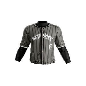 Uniformes de béisbol ligeros de la mejor calidad del fabricante superior Diseño de conjunto transpirable de moda de tendencia - Product Image 4