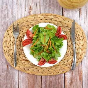 Hand weaving straw <b>placemats</b> water hyacinth <b>placemat</b> plate charger good quality table mats - Product Image 4