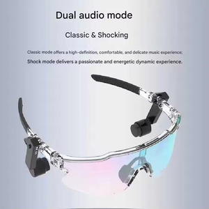 Gafas Inteligentes para Ciclismo GT13 con Traducción IA en Tiempo Real, Protección UV400, Llamadas de Audio con Audífonos Integrados, Resistencia al Agua IPX4, Conectividad Bluetooth de 10m - Product Image 4