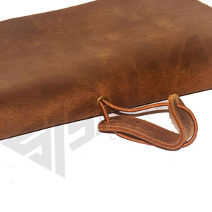 Funda de Cuero Genuino Marrón Salva, con Grabado en Relieve, Hecha a Mano, para Cuaderno A4 - Product Image 6