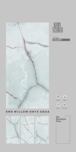 Carreaux Ncraze Collection arc-en-ciel de l'Inde polie 600x1200mm Carreaux en porcelaine Design moderne Carreaux de plafond ignifuges et imperméables - Product Image 5