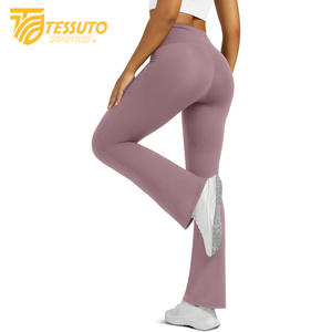 Pantalones cortos para correr de cintura alta de verano de algodón/poliéster para mujer, pantalones deportivos de Yoga con forro interior de secado rápido - Product Image 3