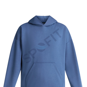 Sudadera con Capucha para Mujer, 100% Algodón, Felpa, Invierno, Lavado Ácido, Estampado Frontal, Alta Calidad, Estilo Urbano, Corte Holgado, Personalizable OEM - Product Image 1