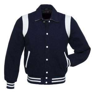 OEM pedido a granel de béisbol universitario estilo Varsity ropa deportiva con logotipo personalizado polar duradero precio de fábrica chaqueta de moda para hombres - Product Image 4