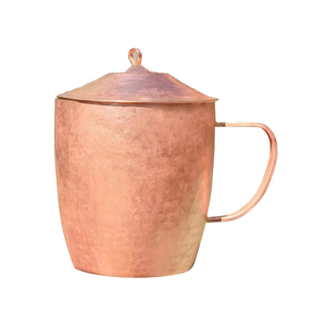Wholesale Plan <b>Copper</b> Mug High Standard Solid Metal Mugs Wholesale Moscow Mule Mug Best Metal <b>Cup</b> - Product Image 1