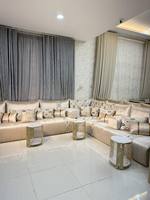 Canapé de style Majlis arabe, design classique, ensemble élégant pour salon, sièges d'angle luxueux, design gain de place