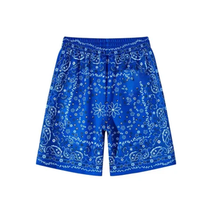 Summer Elastic Waist Custom Drawstring Swim Shorts Running Nylon Shorts 100% Polyester Swim Trunks Mesh Beach Shorts for Men - Product Image 2