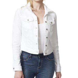 Comfortable Use <b>Women</b> Jeans <b>Jacket</b> Cotton Knitted Breathable Quick Dry <b>Lightweight</b> Eco-Friendly New Design - Product Image 1