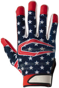 Guantes de Fútbol Americano Juveniles de Agarre Fuerte del Fabricante OEM, Todos los Tamaños, Guantes Deportivos de Fútbol Americano con Palma para Receptor - Product Image 2
