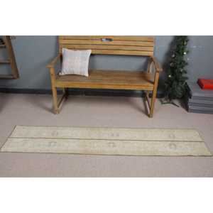 1.4x6.9 ft Turkish Vintage <b>Rug</b>, <b>Runner</b> <b>Rug</b>, Brown Animal Print <b>Rug</b> - Product Image 3