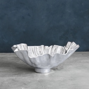 ชามเสิร์ฟอาหารทำจากอลูมิเนียมทรงรีด้ามจับเขากวางพร้อมเขากวางด้ามเขากวางอลูมิเนียม - Product Image 4