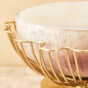 Los cuencos para servir agregan un toque de naturaleza a su comedor, cuencos florales para servir, vajilla elegante para cada comida - Product Image 4