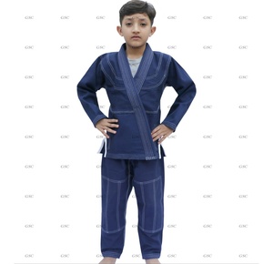 Jiu Jitsu Gi brasileño de alta calidad para niños, parches de logotipos bordados personalizados para entrenamiento de niños y niñas en Jiu Jitsu MMA - Product Image 3