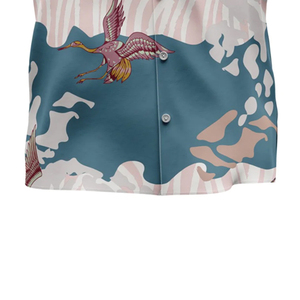 Impression numérique haute définition motifs personnalisés manches courtes chemises hawaïennes Aloha pour hommes chemises hawaïennes - Product Image 6