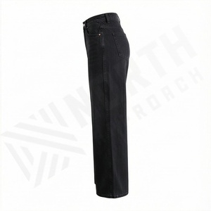 High Quality <b>Women's</b> Denim Pants Skinny <b>Stretchy</b> Pencil Plus Size High Waist <b>Jeans</b> Fashion Trendy Slim Fit Trousers Daily Wear - Product Image 3