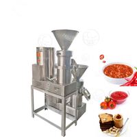 Écrou de moulin colloïdal de haute qualité 100 ligne de production automatique industrielle sésame faisant la machine broyeur de beurre d'arachide