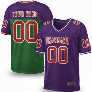 Venta al por mayor personalizado fútbol americano Jersey transpirable malla cosida Rugby camisetas uniforme sublimación Teamwear para la práctica del partido - Product Image 3