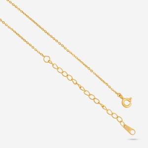 Collier en argent 92,5 plaqué or et rhodium, motif goutte d'eau et lettre, style religieux, chaîne tendance pour cadeau de mariage - Réf. 191312 - Product Image 5