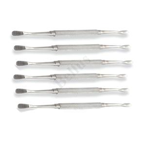 Instruments de chirurgie dentaire vente en gros de lime à os en acier inoxydable à double extrémité outil chirurgical professionnel de mise en forme des os dentaire - Product Image 4