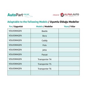 Clips de Tapicería Gris Oscuro para VW Beetle, Bora, Caddy, Polo, Jetta, Passat, T4, T5, T6 - 10 Piezas - Product Image 5