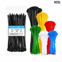 Attaches de câbles réutilisables en nylon 66 multicolores pour le câblage des racks de serveurs de centre de données
