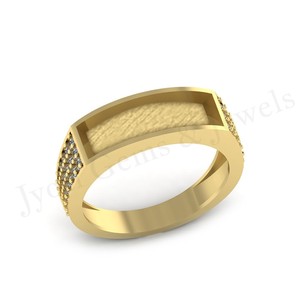 Anillo de Plata de Ley 925 para Hombre, Forma Rectangular, 6x16 mm, Joyería Masculina, Semi-Montura Vacía, Regalo para Leche Materna, Novedad 2025 - Product Image 3