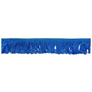 Crochet <b>fringe</b> trim cornflower blue 2 cm 10 Cm (3,9 Inch) Bullion <b>Fringe</b> Trim Gold Metallic Thread Viscose Passement Liturgical - Product Image 1