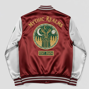 Veste universitaire en satin avec logo brodé personnalisé pour hommes Fabrication professionnelle Vêtements de rue Vestes de baseball pour hommes - Product Image 2
