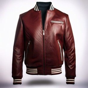 Wholesale Varsity <b>Jackets</b> with Leather Sleeves Stylish Letterman Bomber Chicago <b>Jackets</b> for <b>Boys</b> - Product Image 4