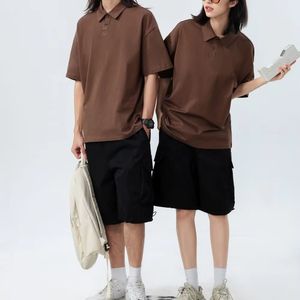 Polo de Golf de Lujo para Hombre y Mujer, 100% Algodón, Manga Corta, Estilo Casual, Color Sólido, Corte Ajustado, Bordado - Product Image 2