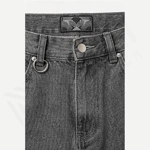 Pantalones Vaqueros de Mezclilla para Hombre 2025, Pantalones Ajustados, Vaqueros Ajustados para Hombre, Venta al por Mayor de Fábrica, Transpirables, Rectos, Servicio OEM - Product Image 4