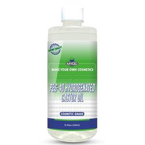 Aceite de ricino hidrogenado PEG-40 | Emulsionante y Solubilizador | Grado cosmético | Alta pureza | Suministro a granel - Product Image 1