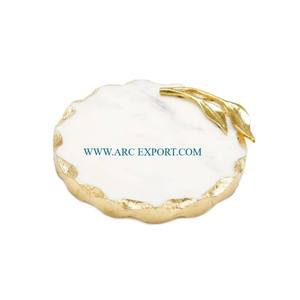 Fancy Top Selling Sparrow Design <b>Table</b> Top <b>Placement</b> Coasters 4 White Marble Square <b>Table</b> Decoration Pads and <b>Mats</b> For Kitchen - Product Image 5