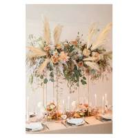 Lot de 6 Plumes de Pampa Artificielles Écologiques Longue Durée, Décoration Florale pour Vase Intérieur/Extérieur, Décoration Maison ABK - Meilleures Ventes