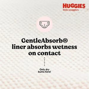 Couches pour bébé Huggies Little Snugglers, taille 3, 136 ct - Product Image 4