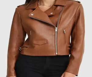 Chaquetas de cuero de alta calidad para mujer, chaqueta universitaria, chaqueta acolchada, chaqueta de invierno de cuero para mujer, ropa para mujer, chaqueta para mujer - Product Image 6